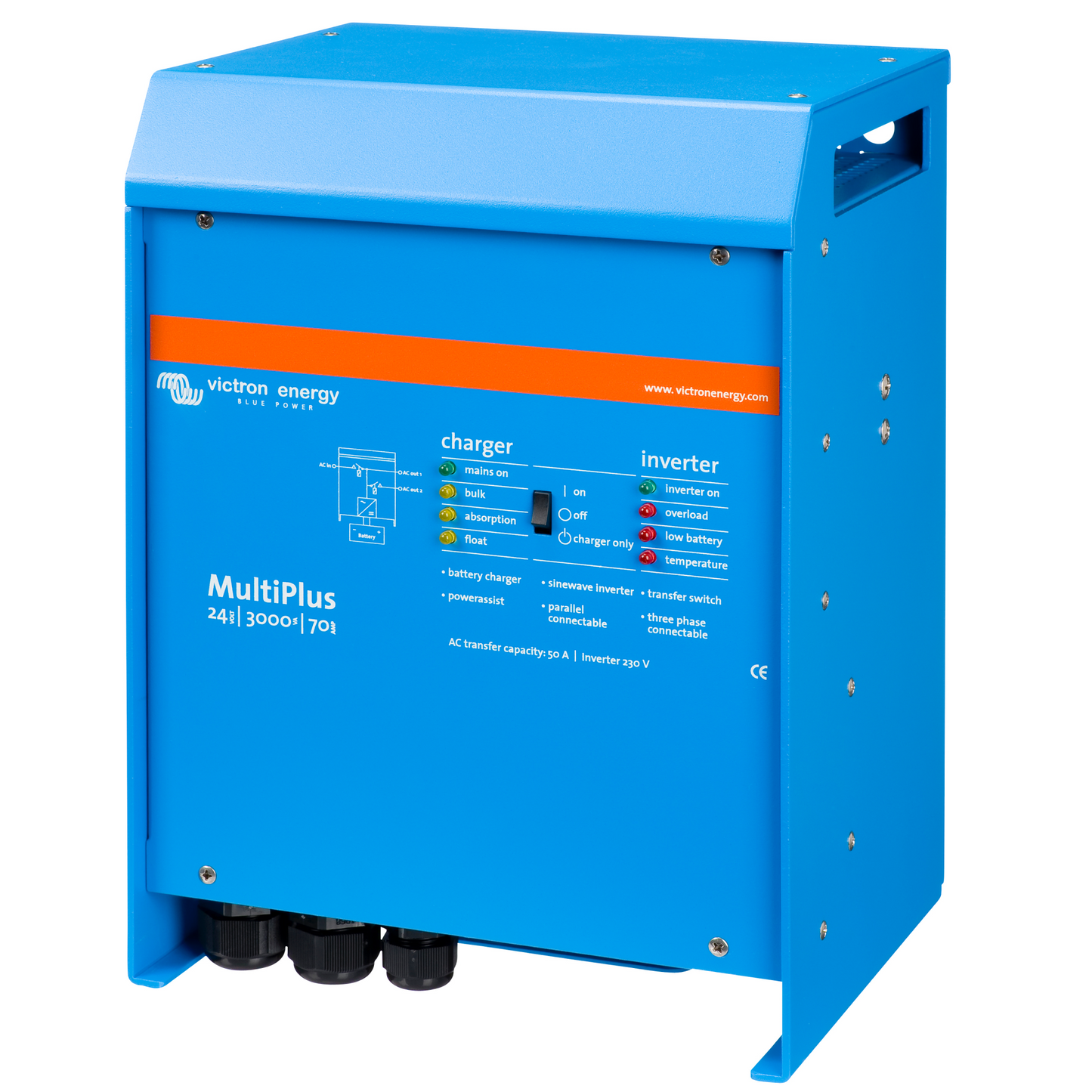 
                  
                    MultiPlus 24/3000/70-50 120V VE.Bus (UL)
                  
                