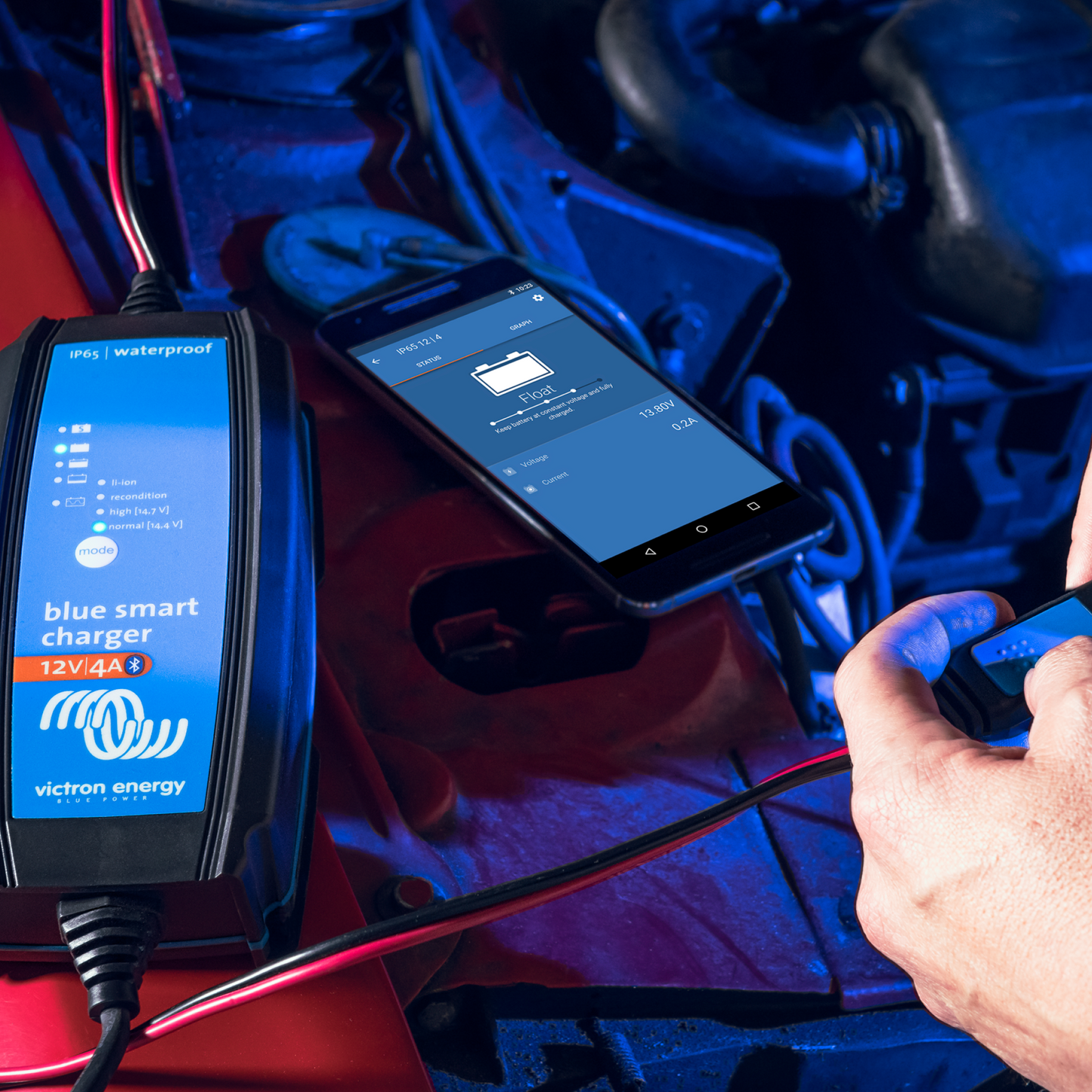 
                  
                    Blue Smart IP65 Charger 12/7(1) 120V NEMA 1-15P Retail
                  
                