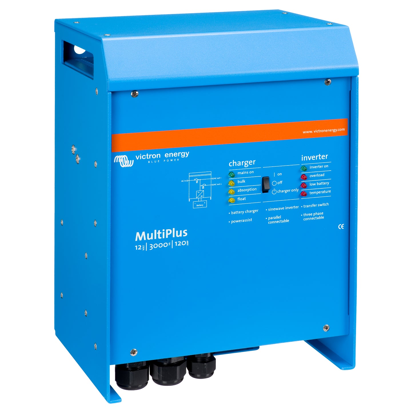 
                  
                    MultiPlus 12/3000/120-50 120V VE.Bus (UL)
                  
                