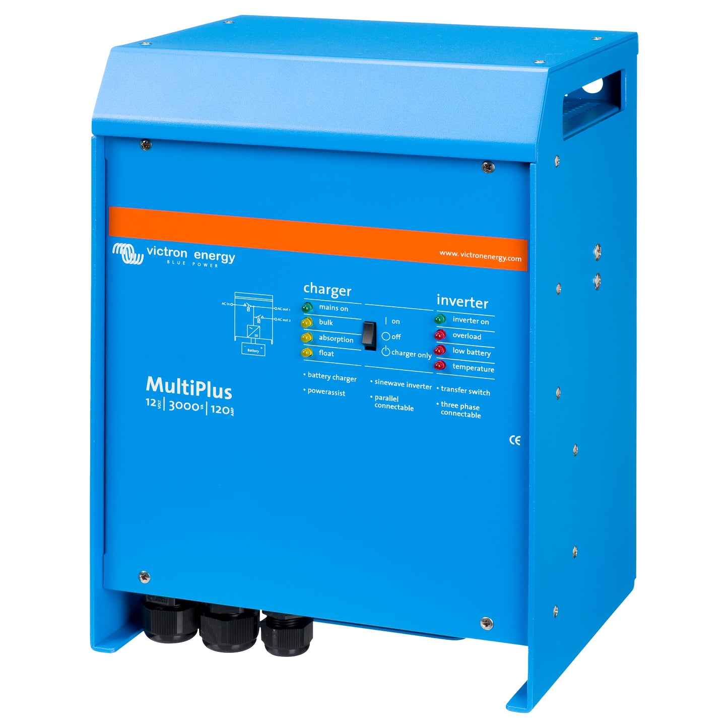 
                  
                    MultiPlus 12/3000/120-50 120V VE.Bus (UL)
                  
                