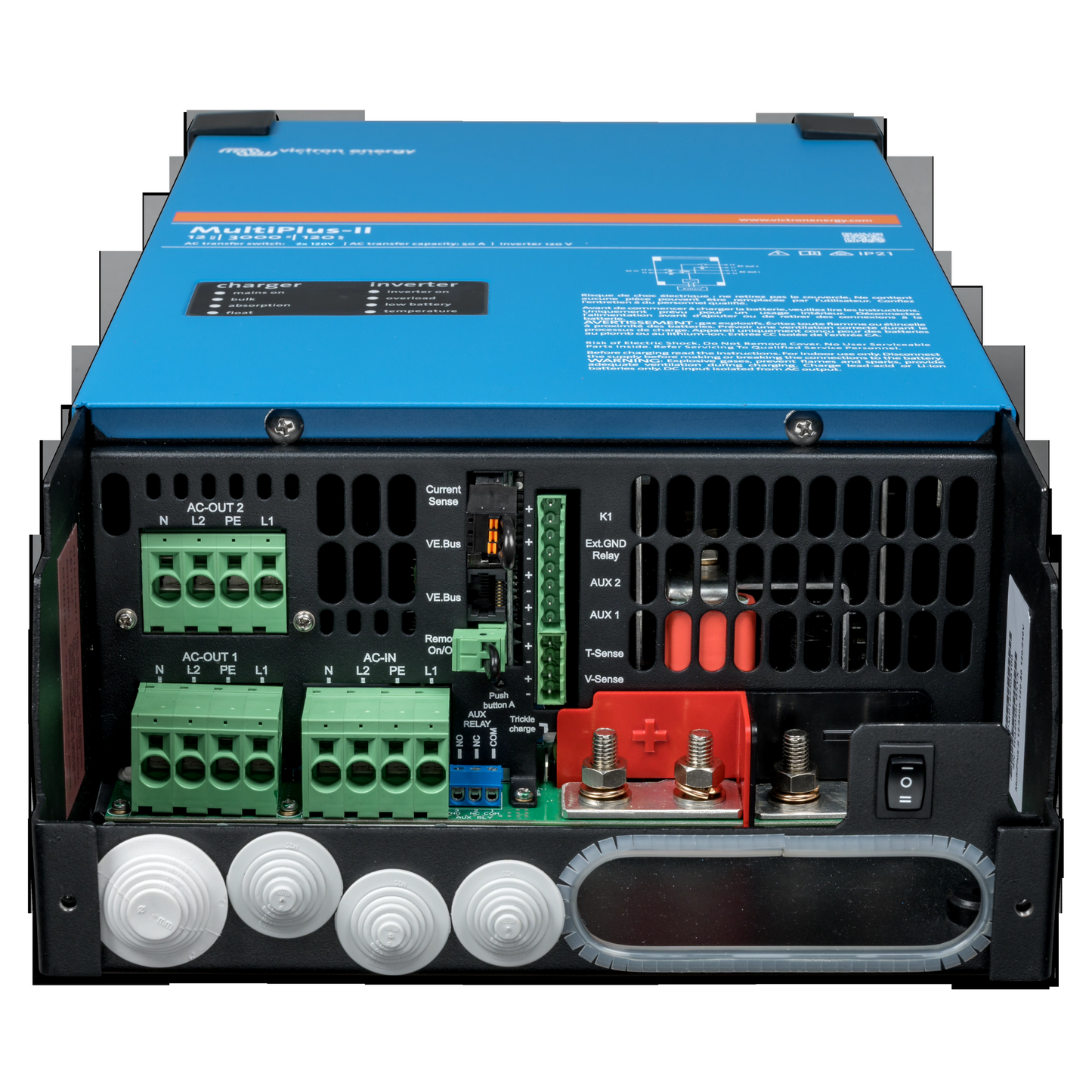 
                  
                    MultiPlus-II 24/3000/70-50 2x120V (UL)
                  
                