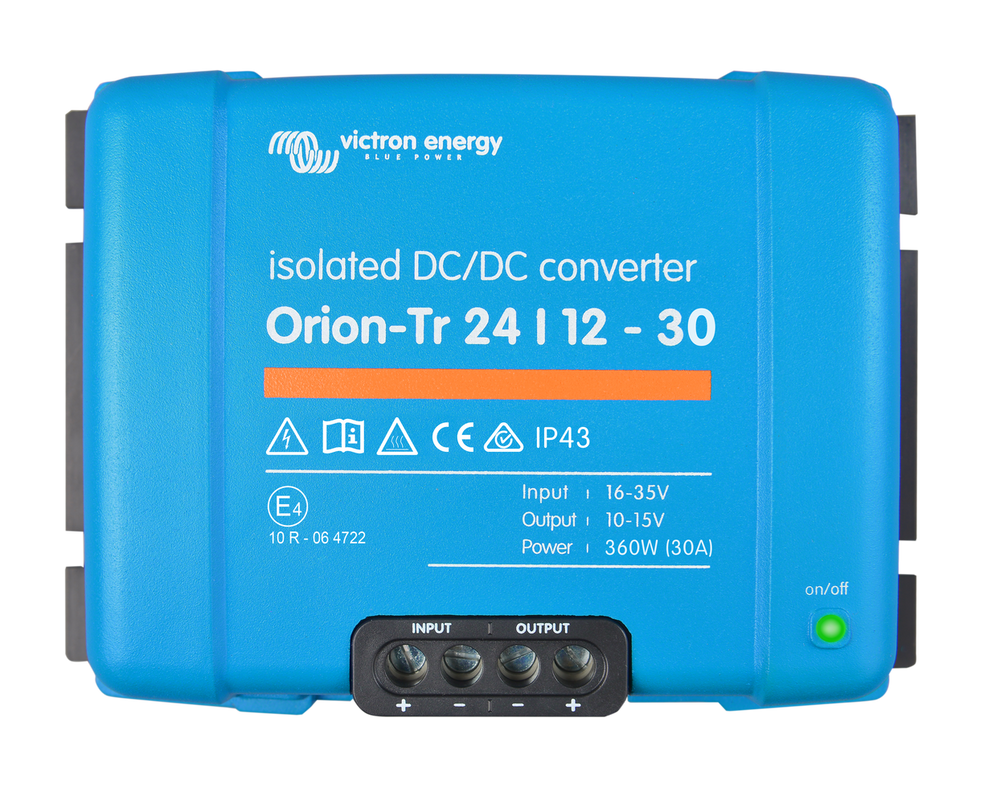 Convertidor CC-CC aislado Orion-Tr 24/12-30A (360W)