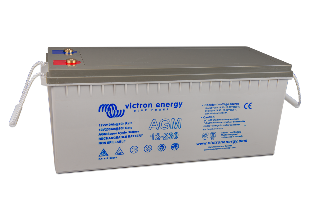 Batería de ciclo profundo de GEL de 12 V/265 Ah. (M8)